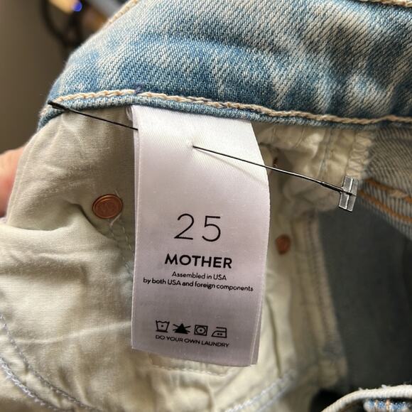MOTHER DENIM The Tripper Jean in Skating on Thin Ice Size 25 - Picture 8 of 8